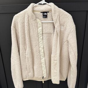 The North Face Women's Cream Teddy Jacket